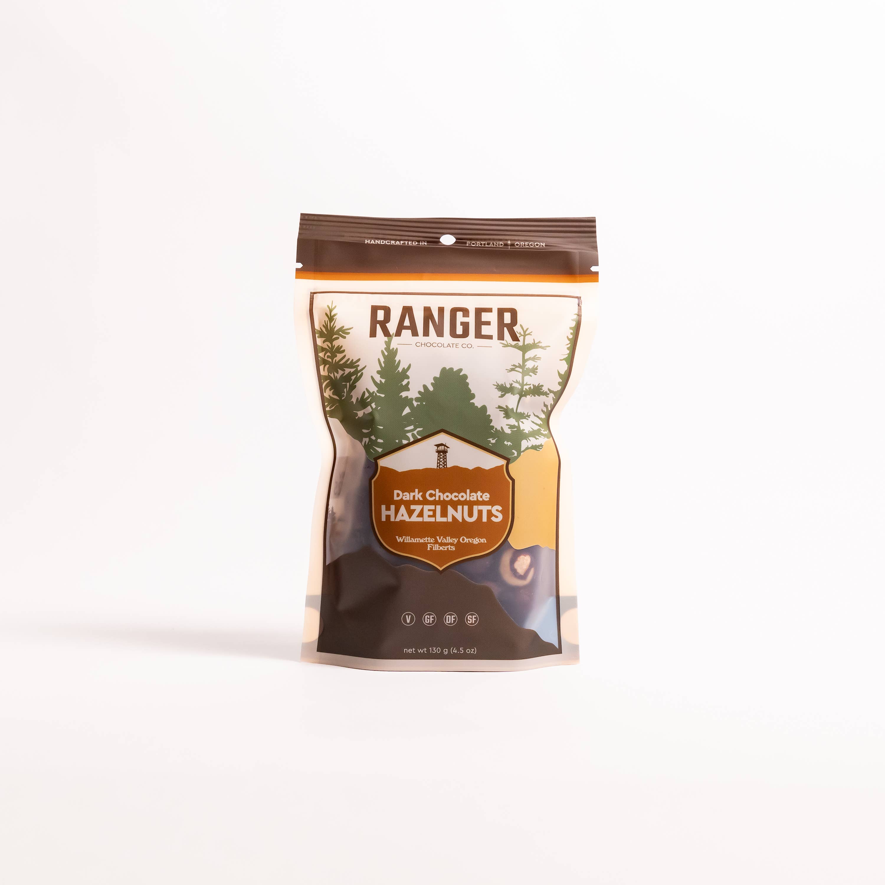 Ranger Chocolate Co. - Wholesale Chocolate Covered Sweets - Dark Chocolate Hazelnuts