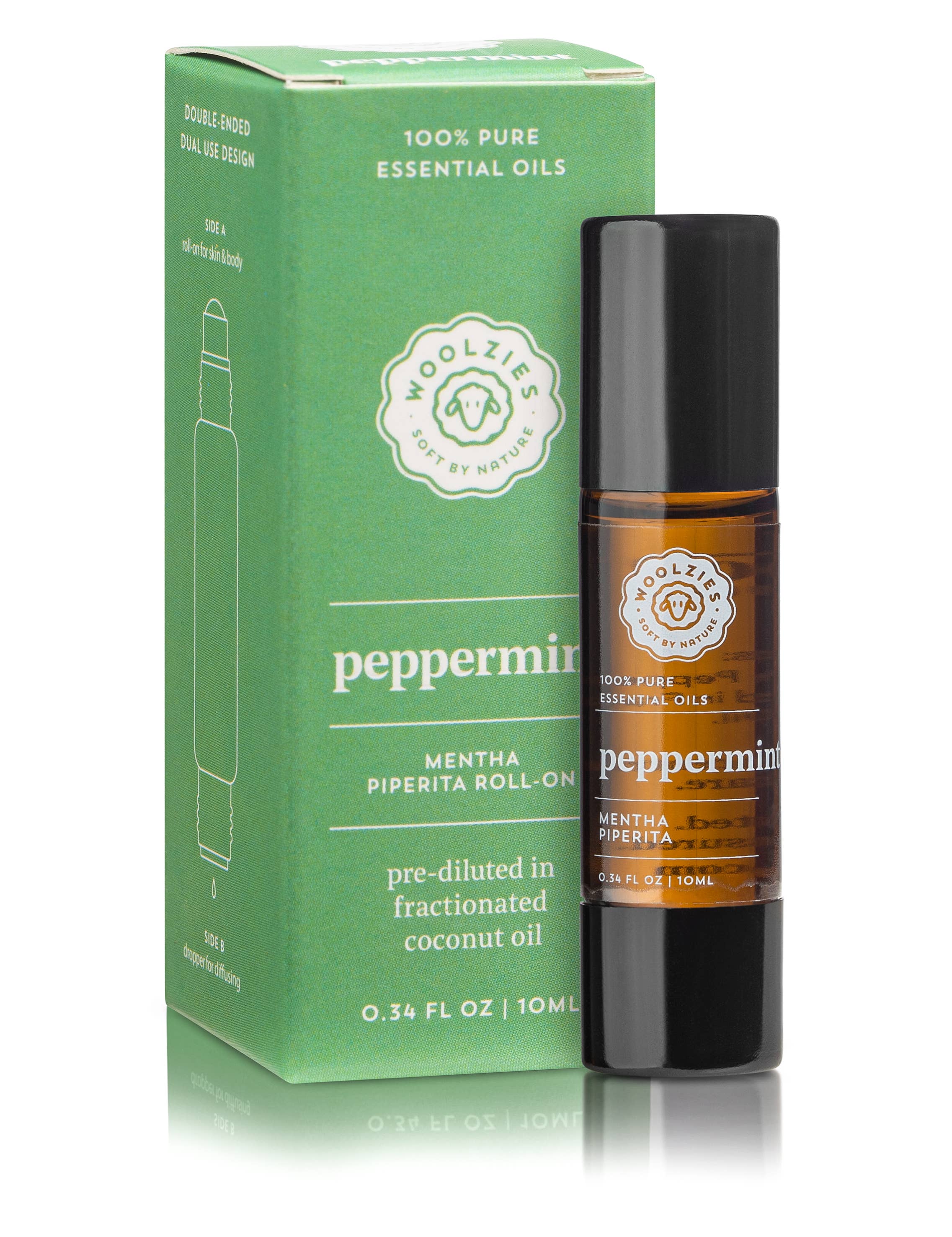 Woolzies - Wholesale Essential Oil Roll-On - Peppermint Double Sided Roll-on4