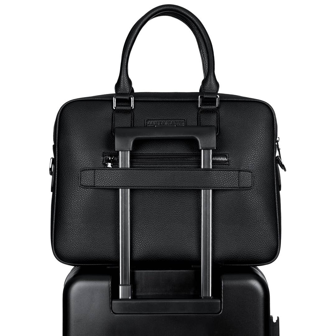James Hawk - Wholesale Laptop Bag - Men's - Briefcase Laptop Bag with RFID Protection & Shoulder Strap4