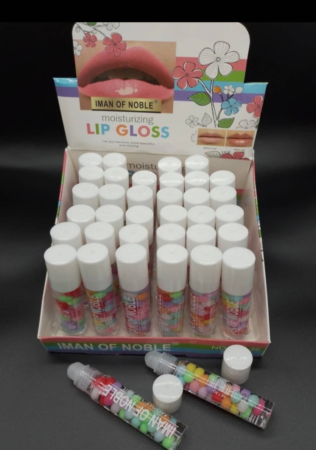 Majestic Wholesale - Wholesale Lip Gloss - MAGIC MOISTURIZING LIP GLOSS LIP OIL (36PCS) BOX SET1