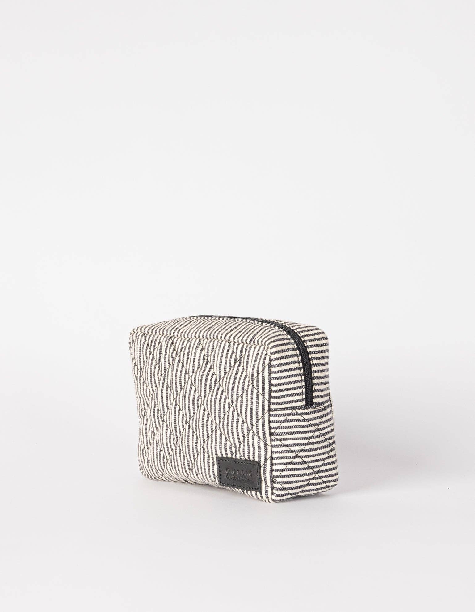 O My Bag – Engroshandel Posetaske - Dame – Bella Pouch - Bomuld Sort Klassisk Læder1