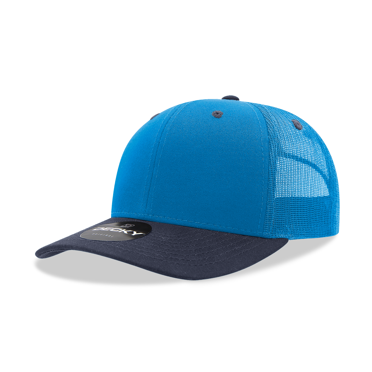 The Park Wholesale - Vente Casquette de camionneur – unisexe - Casquette Trucker classique Decky 6021, 6 panneaux, style mid pro46