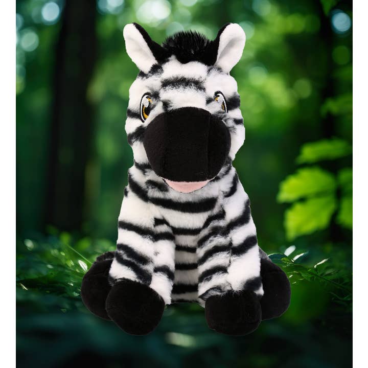 Cota Global - Wholesale Stuffed/Plush Toy - Kids & Baby - Eco Friendly Super-Soft Plush - Zebra 9"1