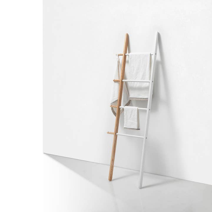 Gruppo F.T - Wholesale Coat Rack - BING wooden towel ladder
