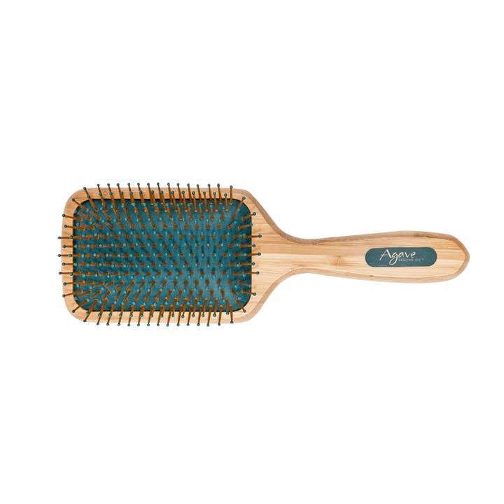 Agave Healing Oil - Wholesale Hair Brush/Comb - Natural Bamboo Paddle Brush