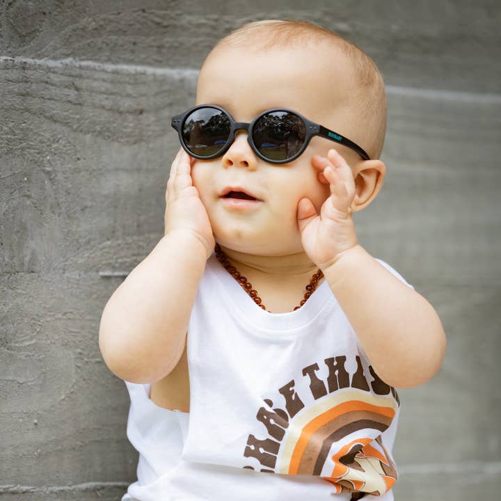 BukiBaby Sunglasses - Wholesale Sunglasses - Kids - Baby T-Shades 0-2 Years with Adjustable Head Strap