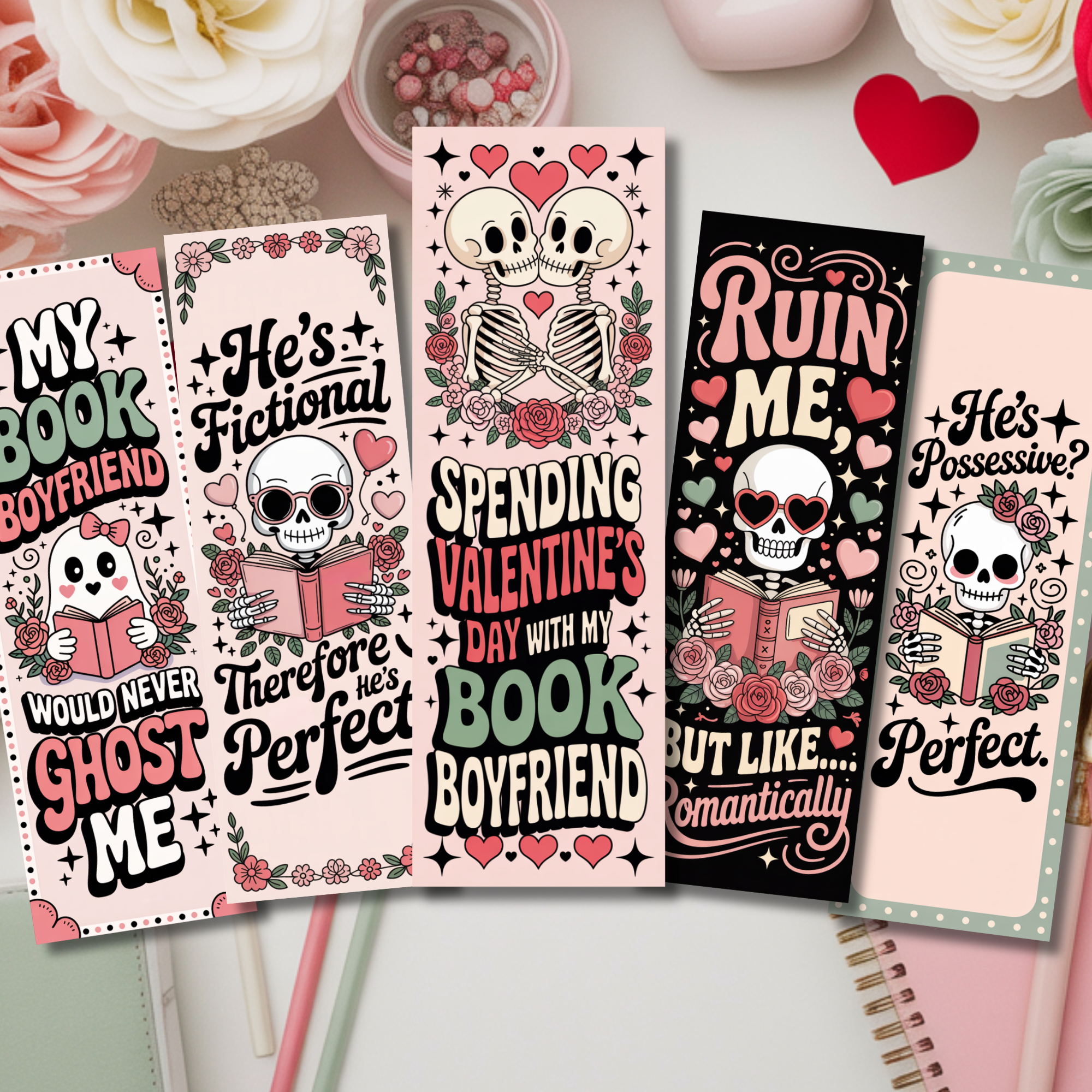 Auburn Row Design - Wholesale Bookmark - Valentine's Day Smut Bookmarks6