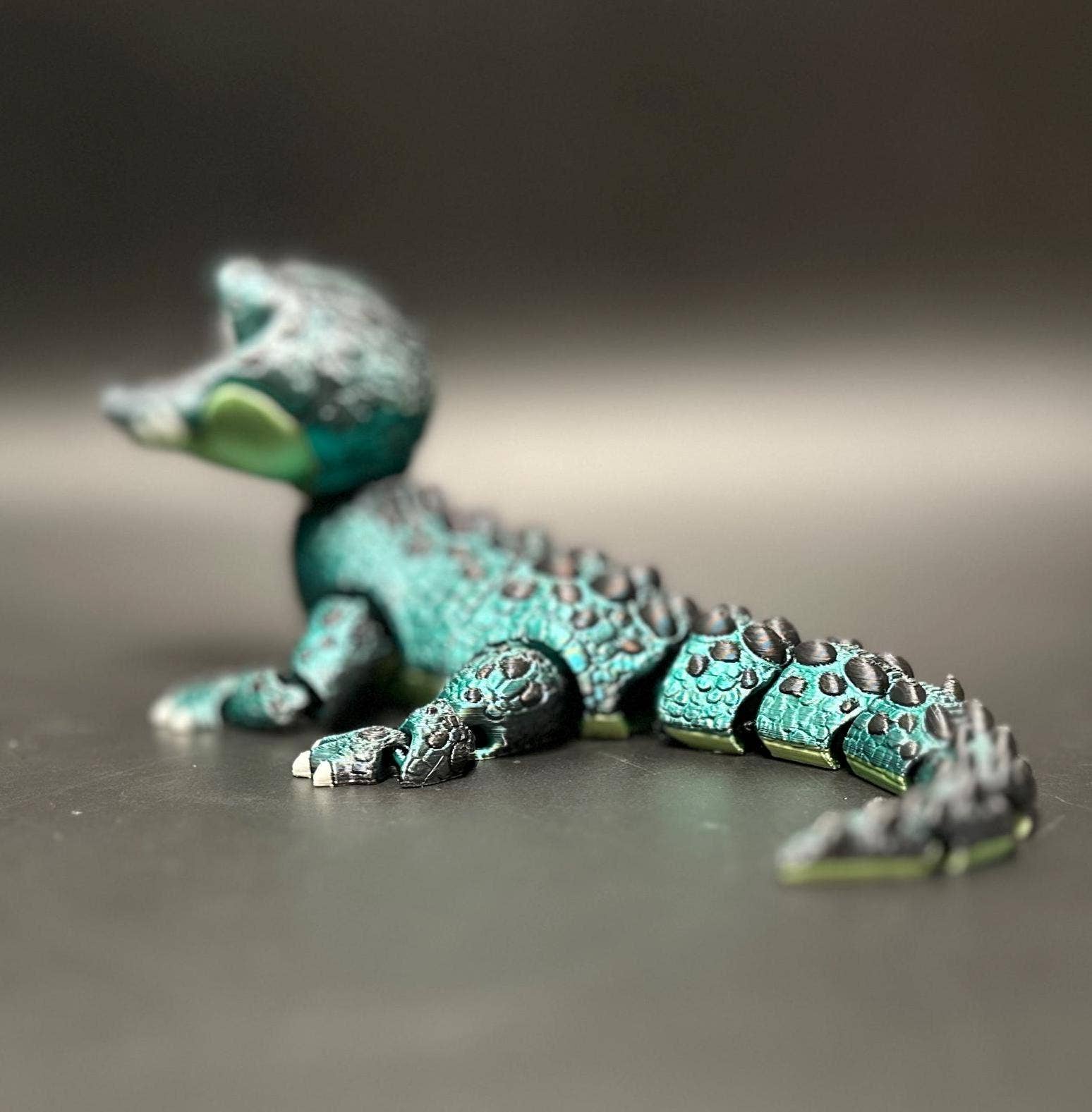 <3 Studio - Vendita all'ingrosso Figurina giocattolo - Bambini - Figura Articolata di Coccodrillo per Amanti dei Croc6