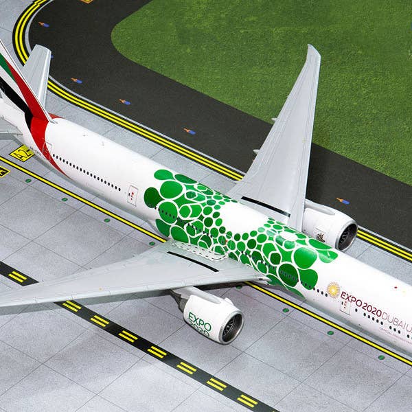 GEMINI200 EMIRATES 777-300ER 1/200 EXPO VERDE 2020 REG#A6EPU para venta al por mayor de Daron Worldwide Trading