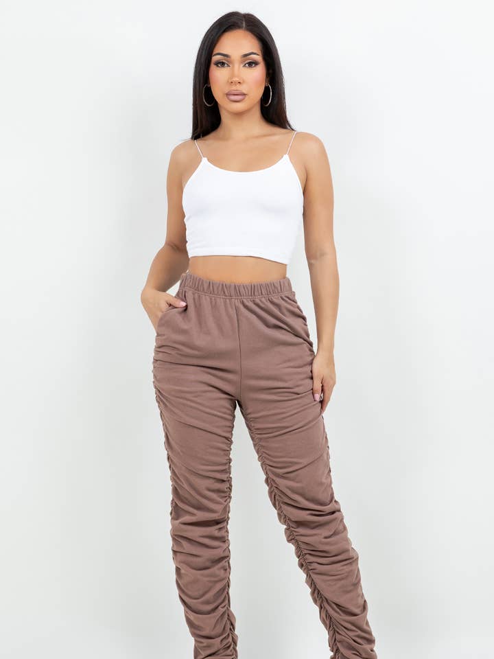 881 STAPLADE FRENCHTERRYBYXOR för wholesale av LABIJOU