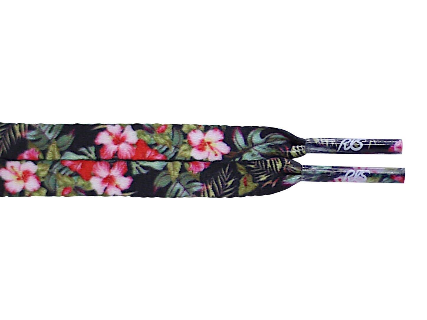 Shoe Lace Supply - Wholesale Shoelaces - Unisex - Flat Printed Shoe Laces - Floral3