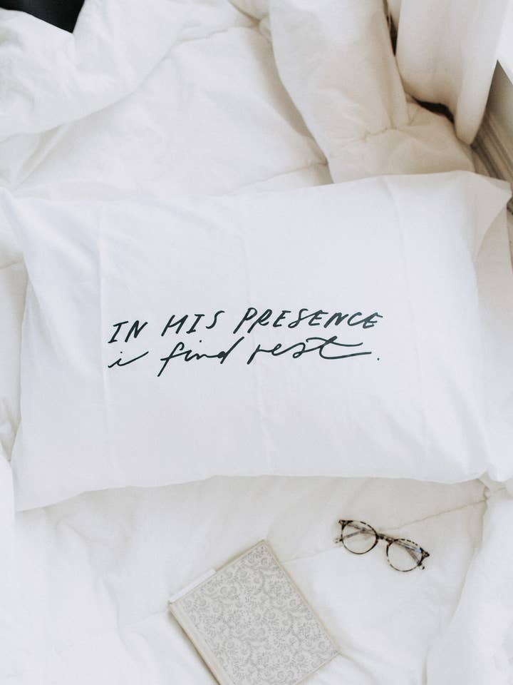 I Find Rest Pillow Case for wholesale by Jenessa Wait