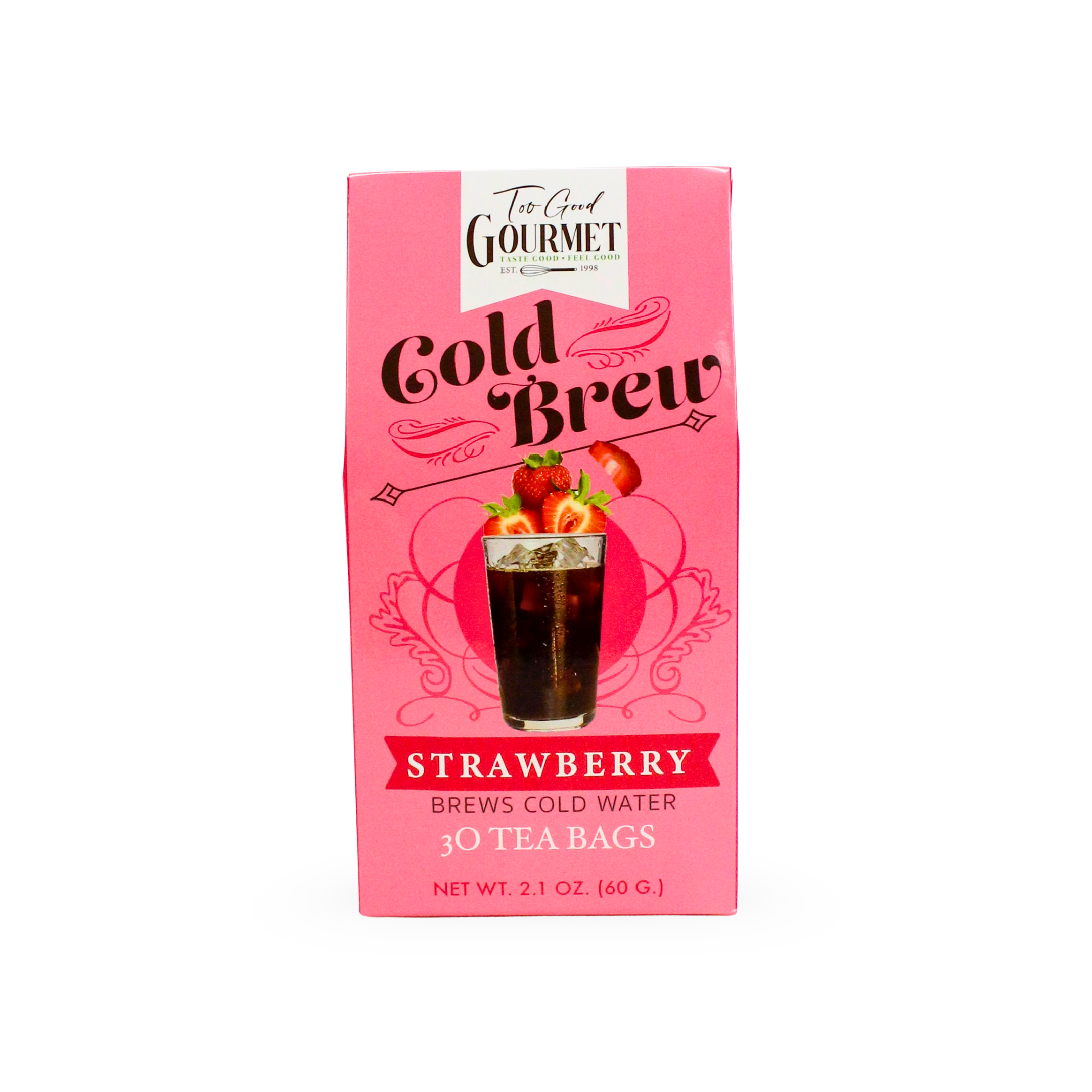Too Good Gourmet – wholesale Drink mix – Sweet Tea Cold Brew - Peach Mango, Strawberry, and Lemonade3