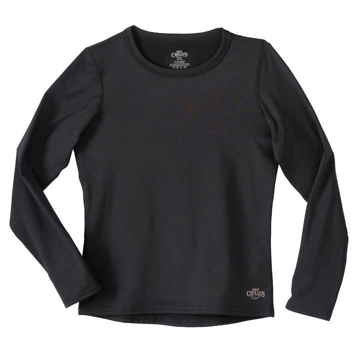 Youth Micro-Elite Chamois Crewneck for wholesale by Hot Chillys