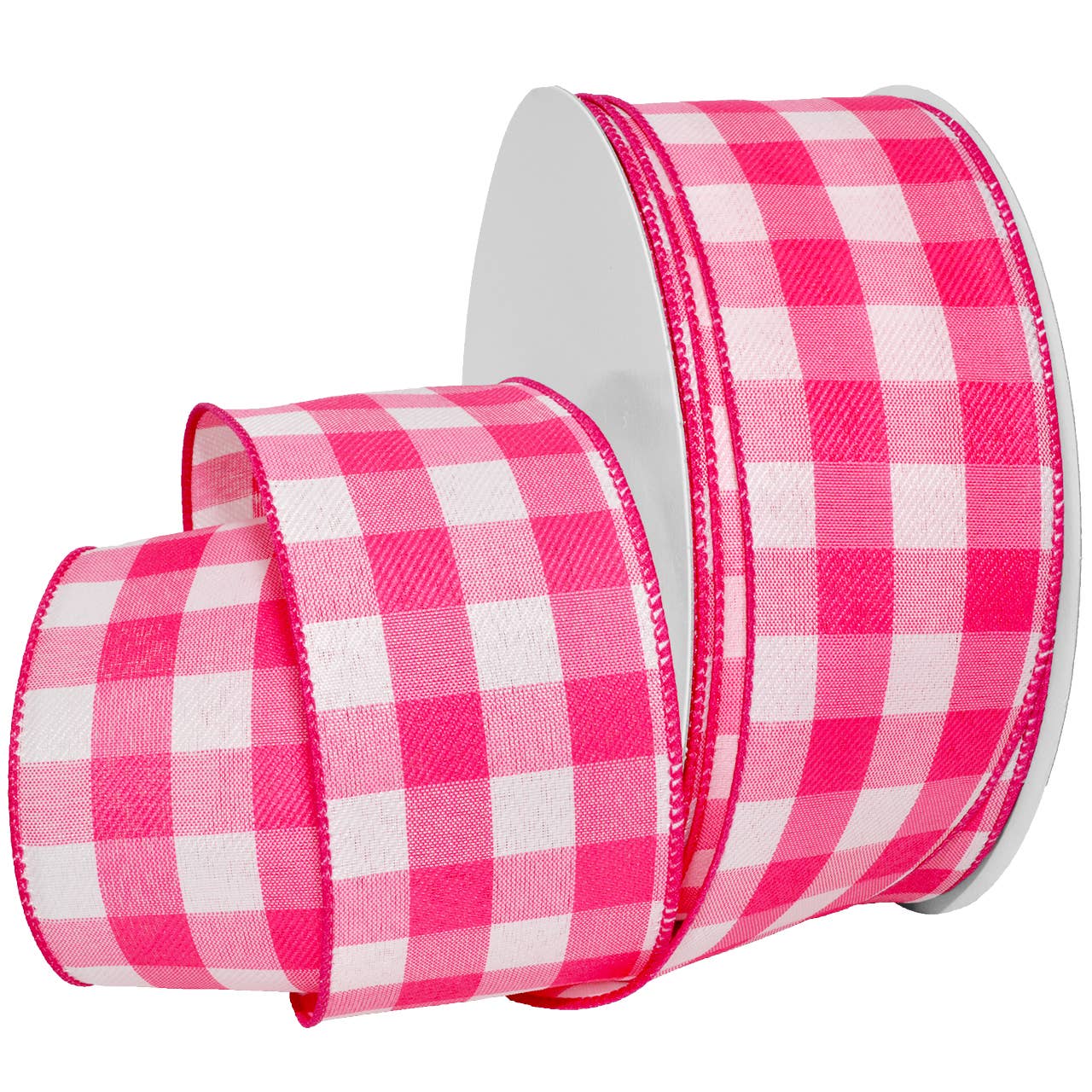 Morex Ribbon - Wholesale Ribbon - Gift Wrapping - #7382 Gingham Style (wired) Plaid14