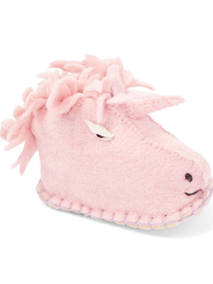 Silk Road Bazaar - Wholesale Slippers - Baby - Unicorn Zooties (0-12Mo)