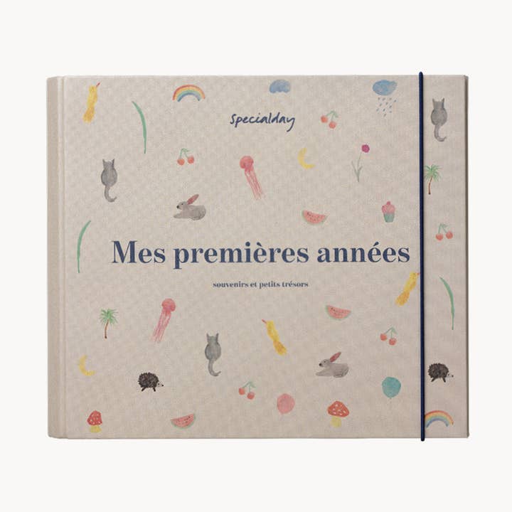 Mine første år — beige album — babydagbog for engroshandel hos Specialday