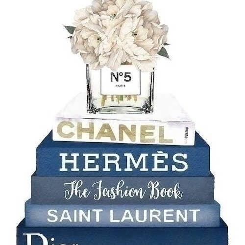 The French Bee & Co - Venta al por mayor Velas en tarros - Vela de Taza de Lápiz, Pila de Libros Negros, Azul, Rosa