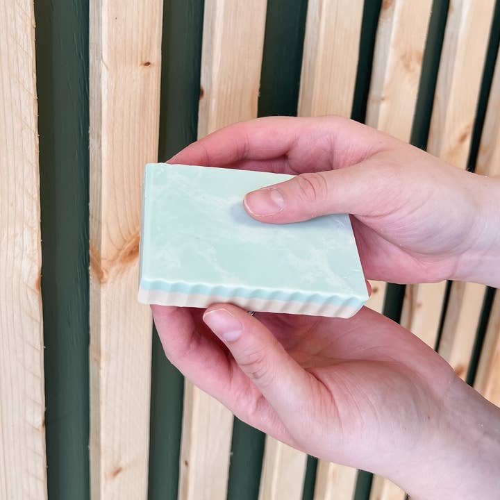Aspen Essence - Wholesale Bar Soap - Sage + Beige Soap | Clary Sage & Sandalwood4