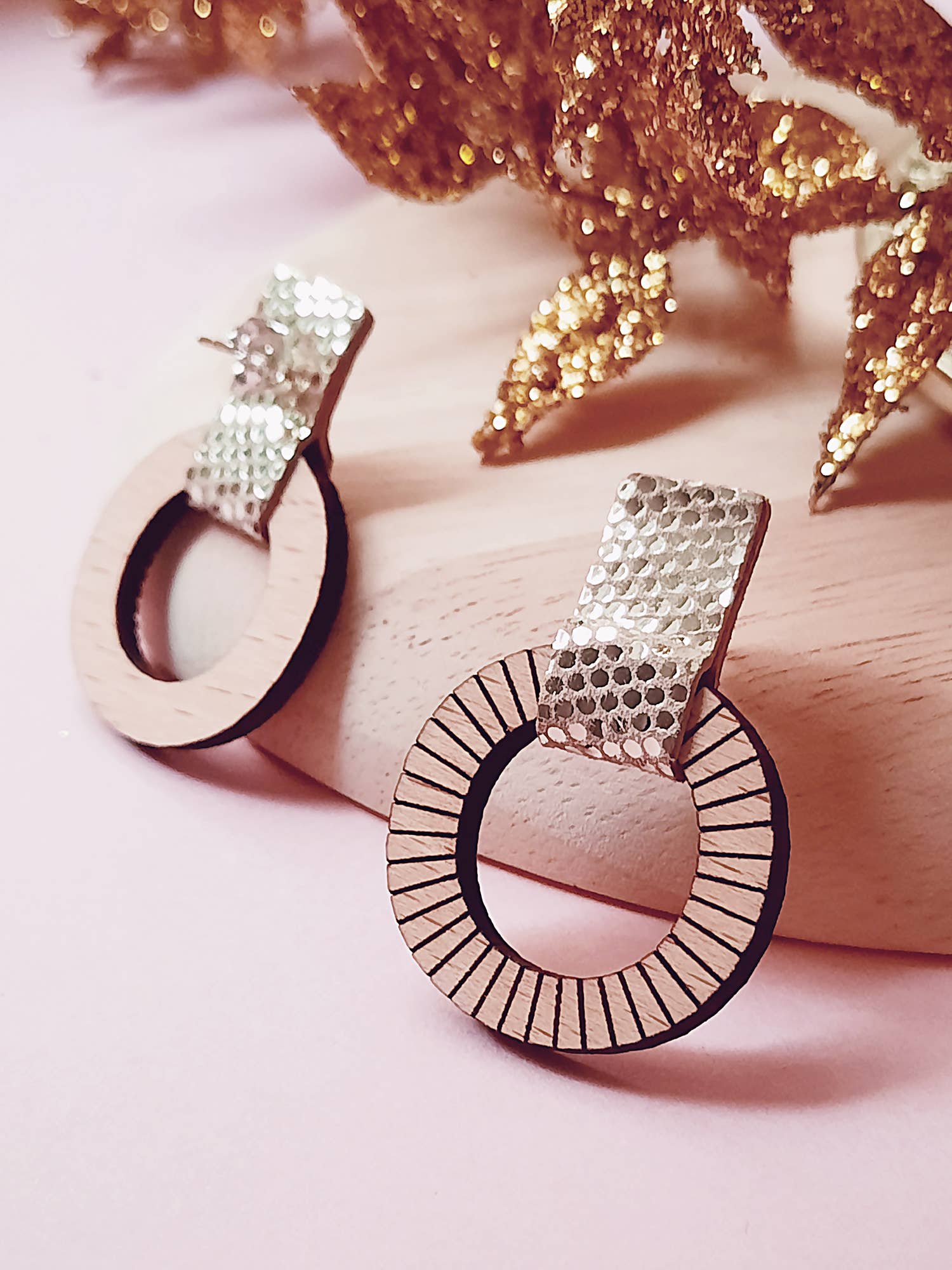 Ni une ni deux - Wholesale Dangle Earrings - Boucles d'oreilles LOLLIPOPS abeille4