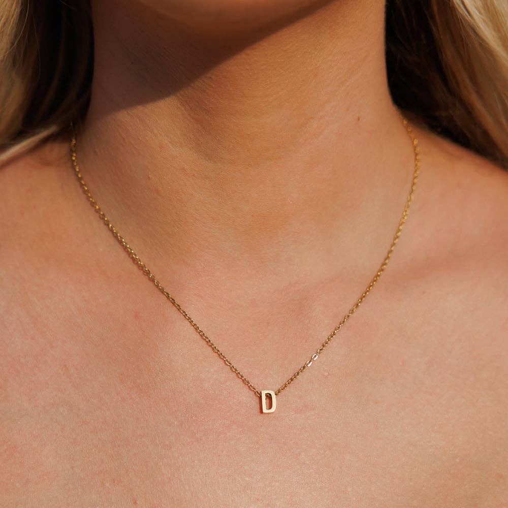 Silk oil of Morocco – Großhandel Kette mit Anhänger/Charm – Initiale Halskette | Amici by Ella4