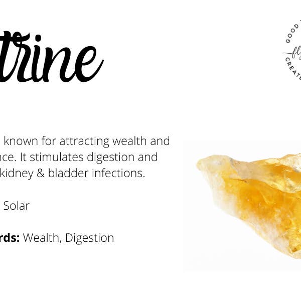 Element Apothecary – wholesale Andlig sten/kristall – Citrin Tumbled Crystal