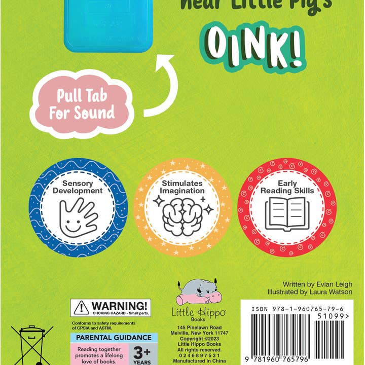 Little Hippo Books - Wholesale Baby & Toddler Book (0-2) - Oink Oink Little Pig7