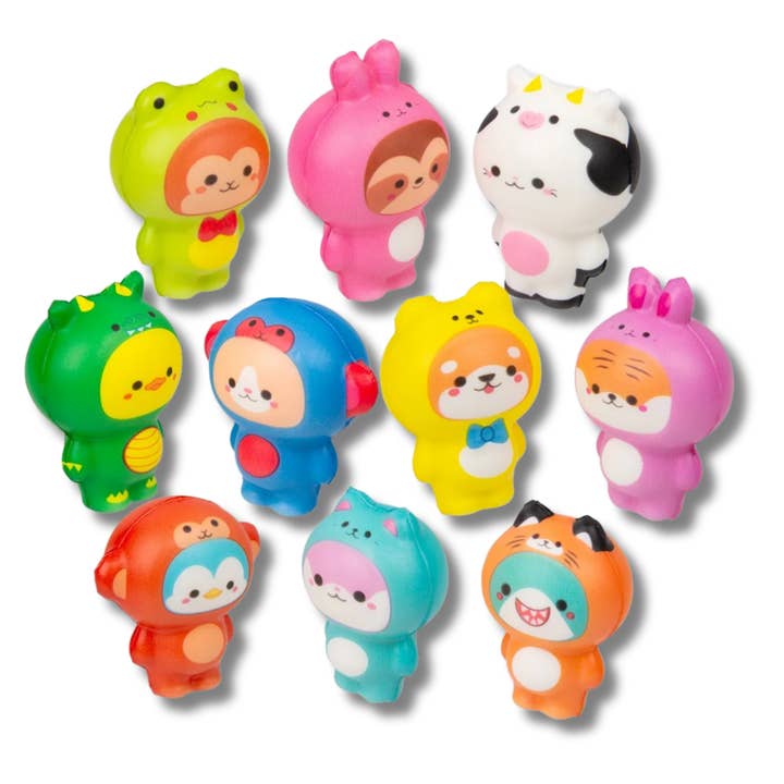 Toyarina - Wholesale Squishy toy – Kids & Baby - Fun Dressed Animal Squish Toy – Assorted Styles0