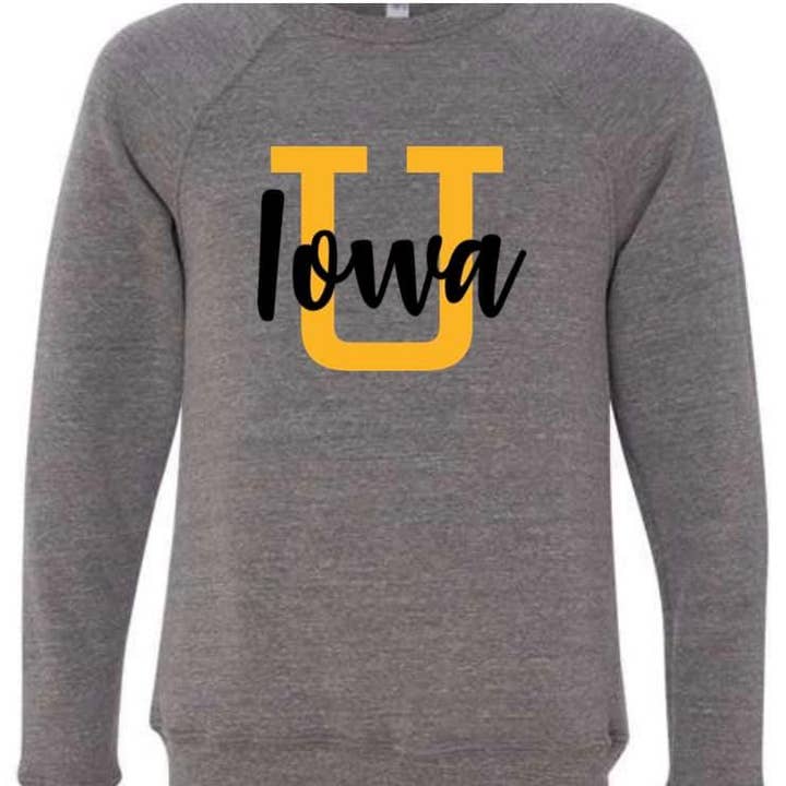 U IOWA for wholesale by Sikkema Tees