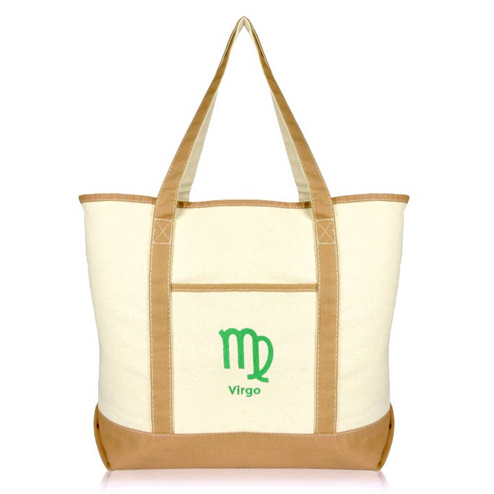 Dalix - Wholesale Tote Bag - Women's - DALIX Zodiac Sign Tote Bag Horoscope Astrology71