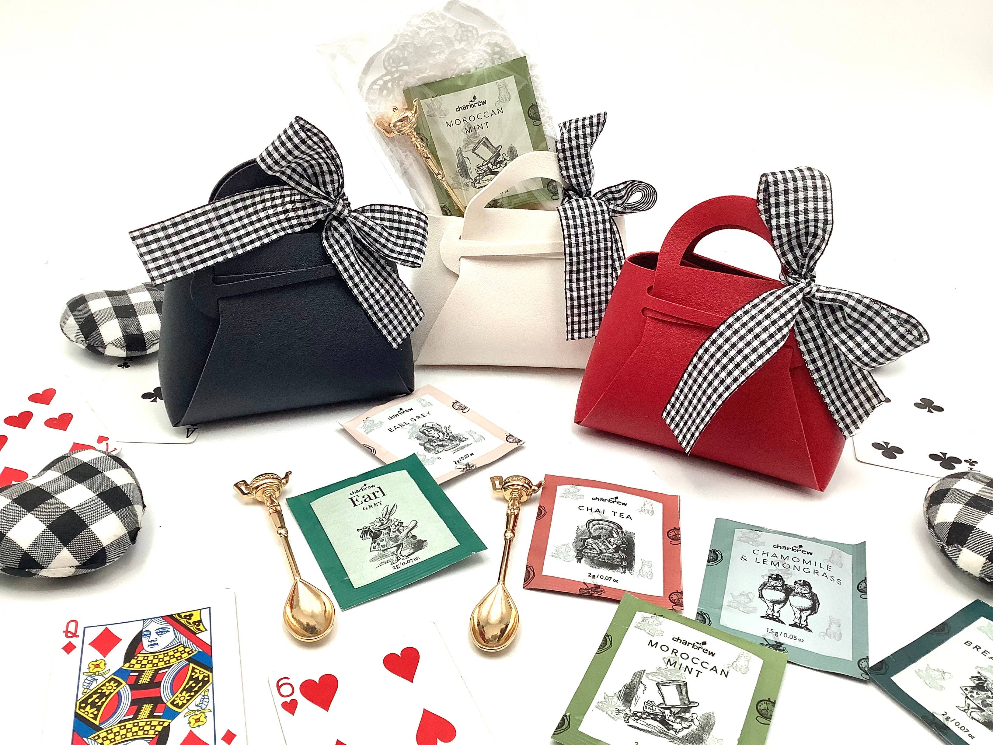 All Little Cute Things - Wholesale Party Favor - Alice in Wonderland Tea Party Purse Tea Spoon Napkin3