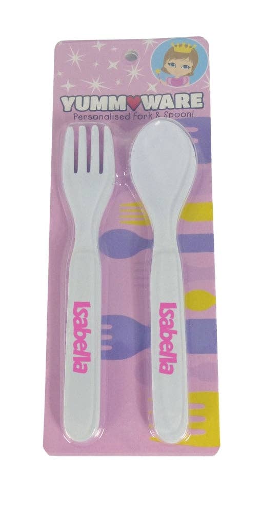 Instant Gifts International – Großhandel Besteckset – Kind & Baby – Melaminbesteck - Namen42