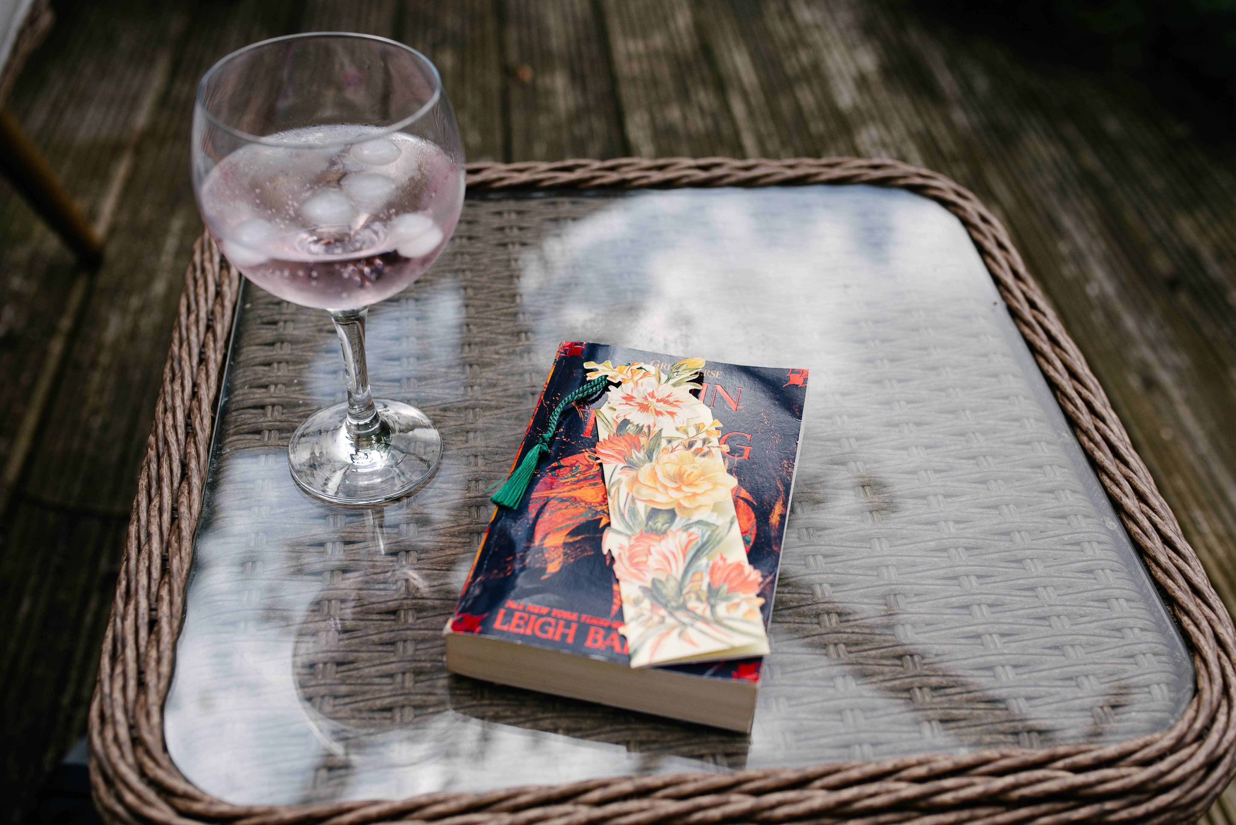 Mamelok – wholesale Bookmark – MIXED FLOWERS BOOKMARK CARD2