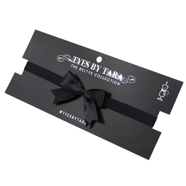 Bombshell Black Beltye™ | Black Lingerie Adjustable Belt for wholesale by Tyes By Tara