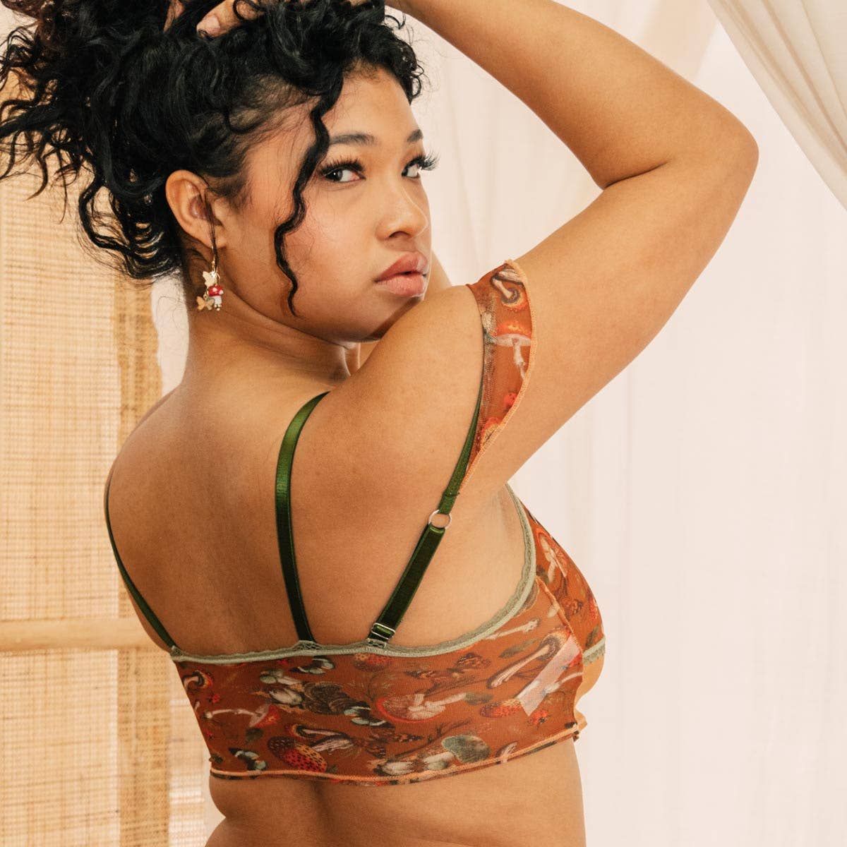 Mushroom Fairy Printed Corset for wholesale on Faire5