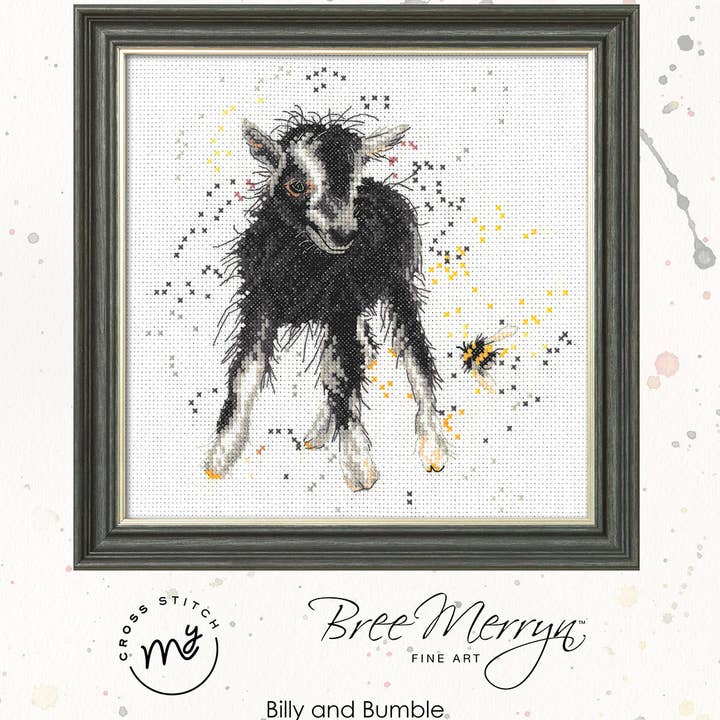 Creative World of Crafts - Wholesale Embroidery/Cross Stitch Supplies - Bree Merryn - Billy and Bumble Cross Stitch Kit