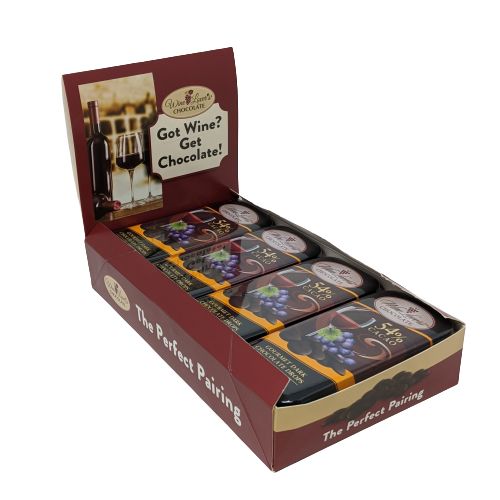 The San Francisco Chocolate Factory - Wholesale Chocolate Bar - 3oz Tin Wine Lover's Chocolate - Pairs with Port2