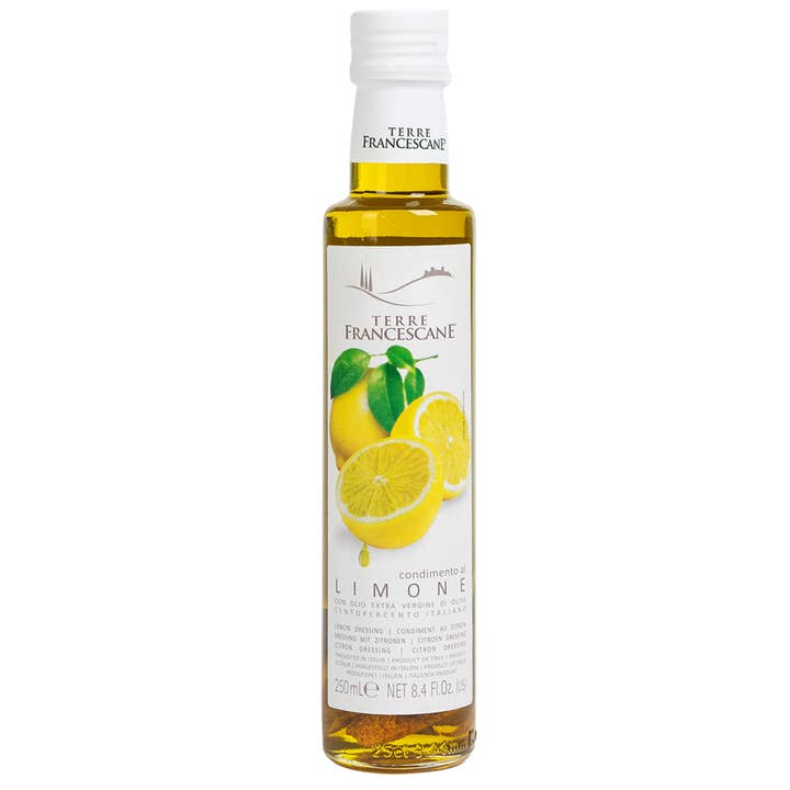 Lemon Infused EVOO - 8.5oz (250ml) for wholesale by M5 Corporation