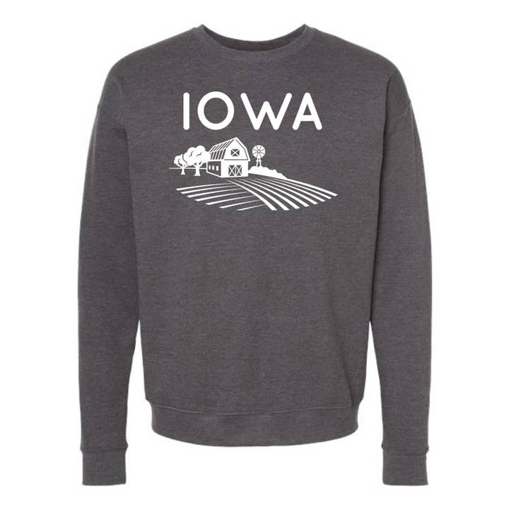 dkhandmade - Wholesale Graphic Sweatshirt - Unisex - IOWA FARMLAND Sweatshirts and Hoodies4