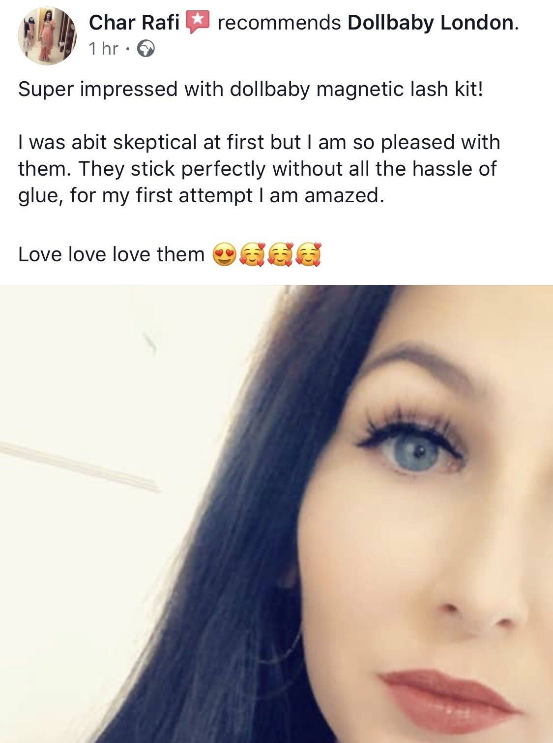 Dollbaby London Lashes - Vendita all'ingrosso Ciglia finte - Kit per ciglia e eyeliner magnetici24