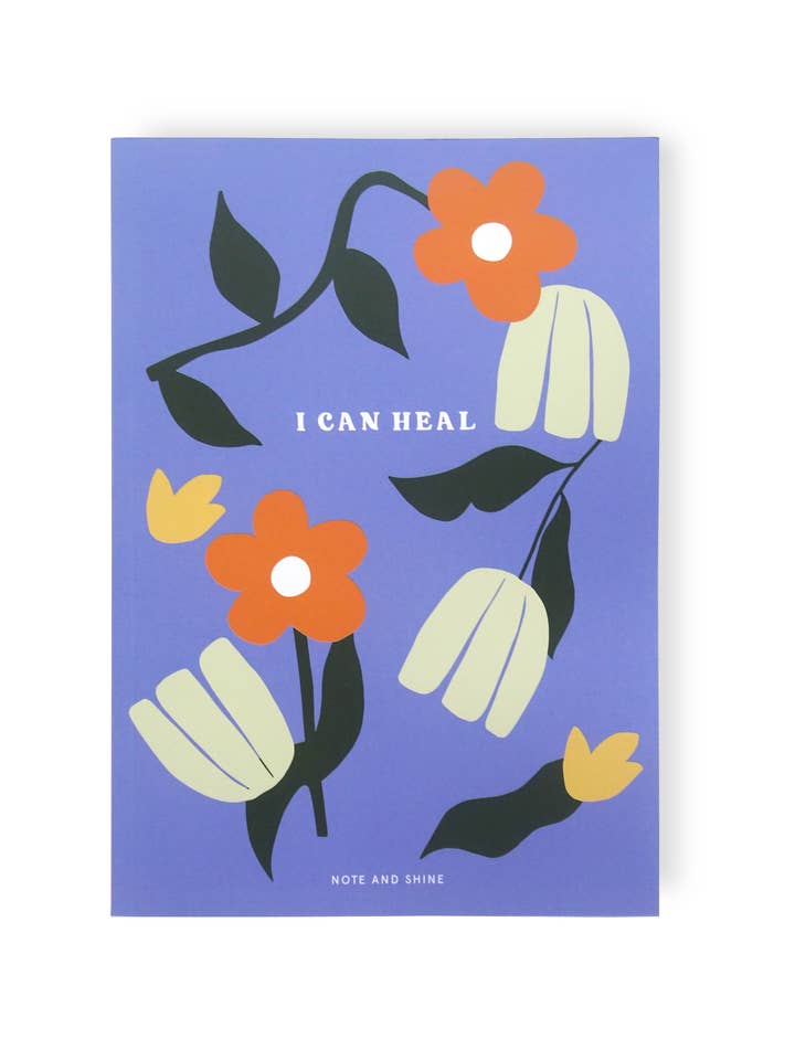 Blank Journal/Notebook (I Can Heal) for wholesale by Note and Shine