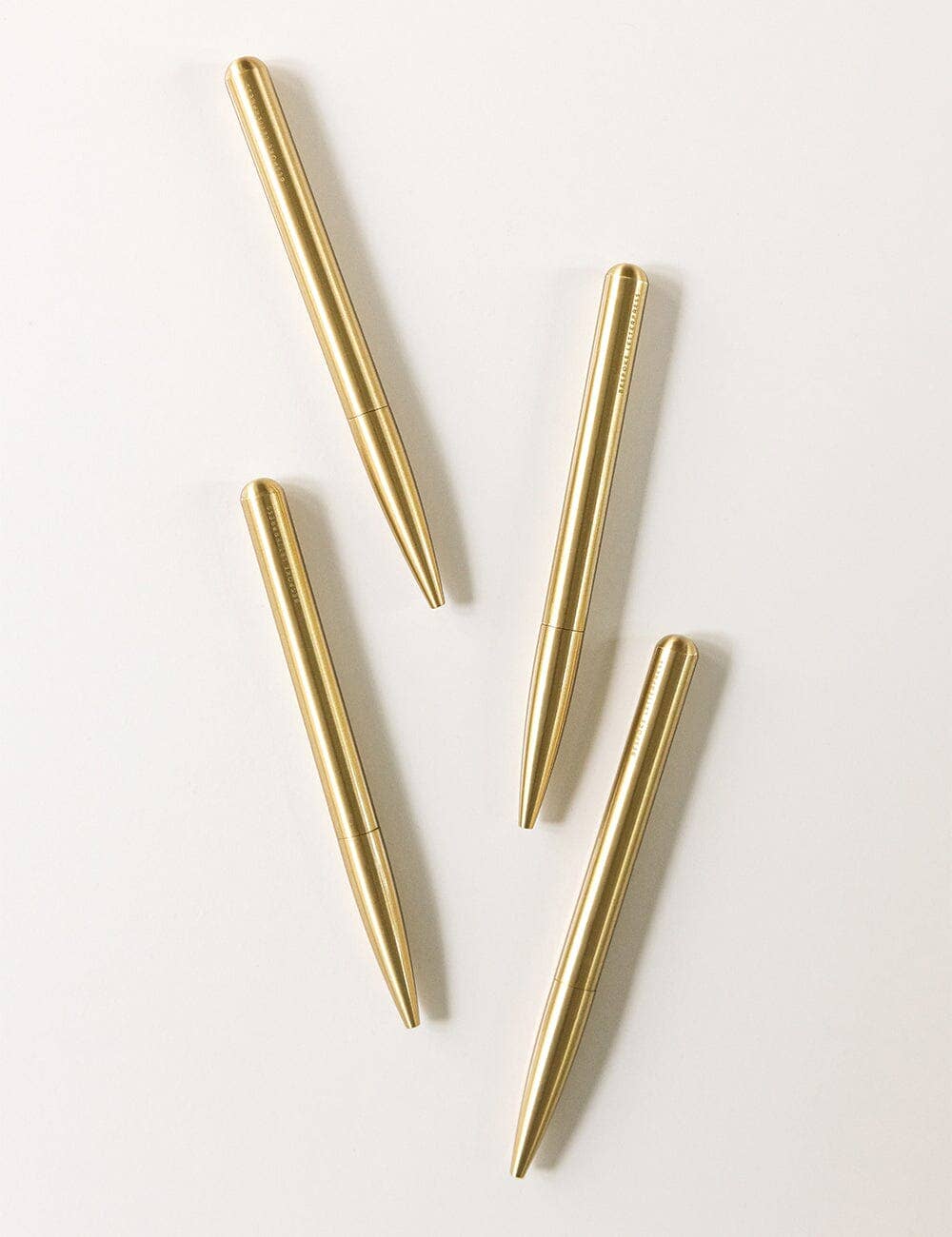 Bespoke Letterpress - Wholesale Pen - Solid Brass Ballpoint Twist Pen (Boxed)3