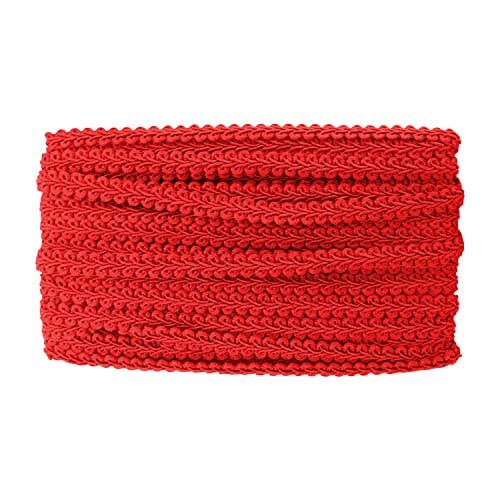 Mandala Crafts - Wholesale Craft Supplies - Mandala Crafts Gimp Braid Trim Roll French Braided Trim Ribbon Gold Trim for Sewing  Decorative Gold Fabric Trim by The Yard for Curtain Trim Flat Upholstery Trim5