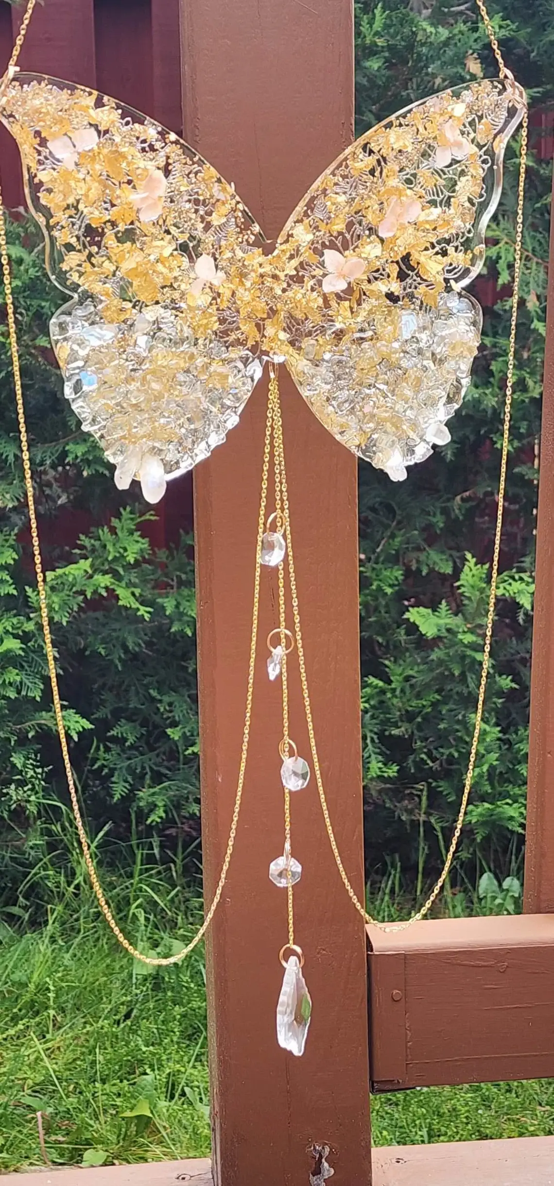 Grey Stone boutique – wholesale Suncatcher – Crystal butterfly suncatcher, House warming gift7