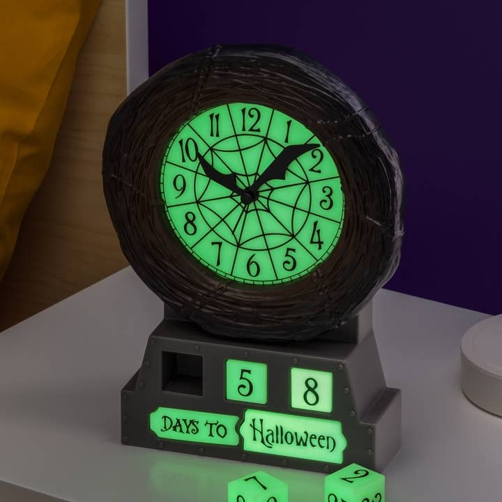 Nightmare Before Christmas Countdown Alarm Clock for wholesale by Paladone UK