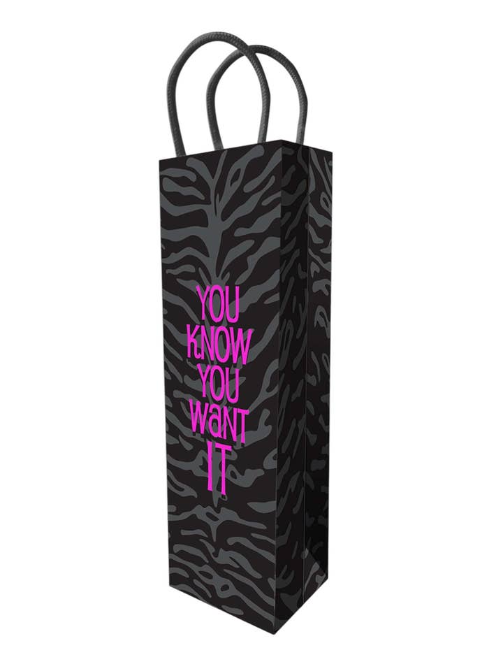 You Know You Want it! - Gift Bag for wholesale by Little Genie Productions