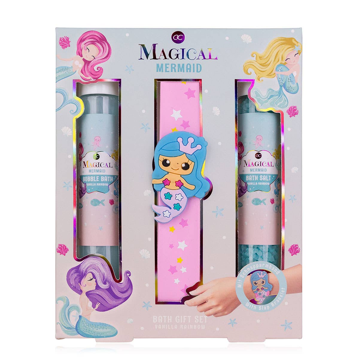 Accentra - Wholesale Bath & Body Set - Magical Unicorn & Mermaid Kids Gift Set With Bracelet1