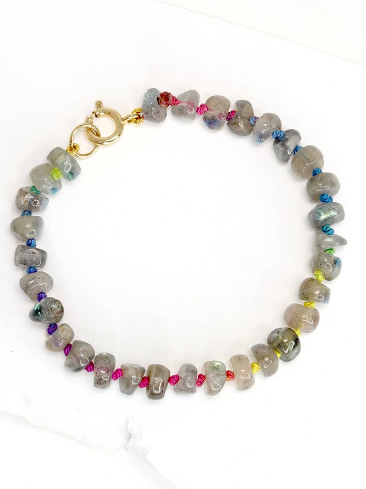 Pulseira Prisma de Labradorite por atacado de Mickey Lynn