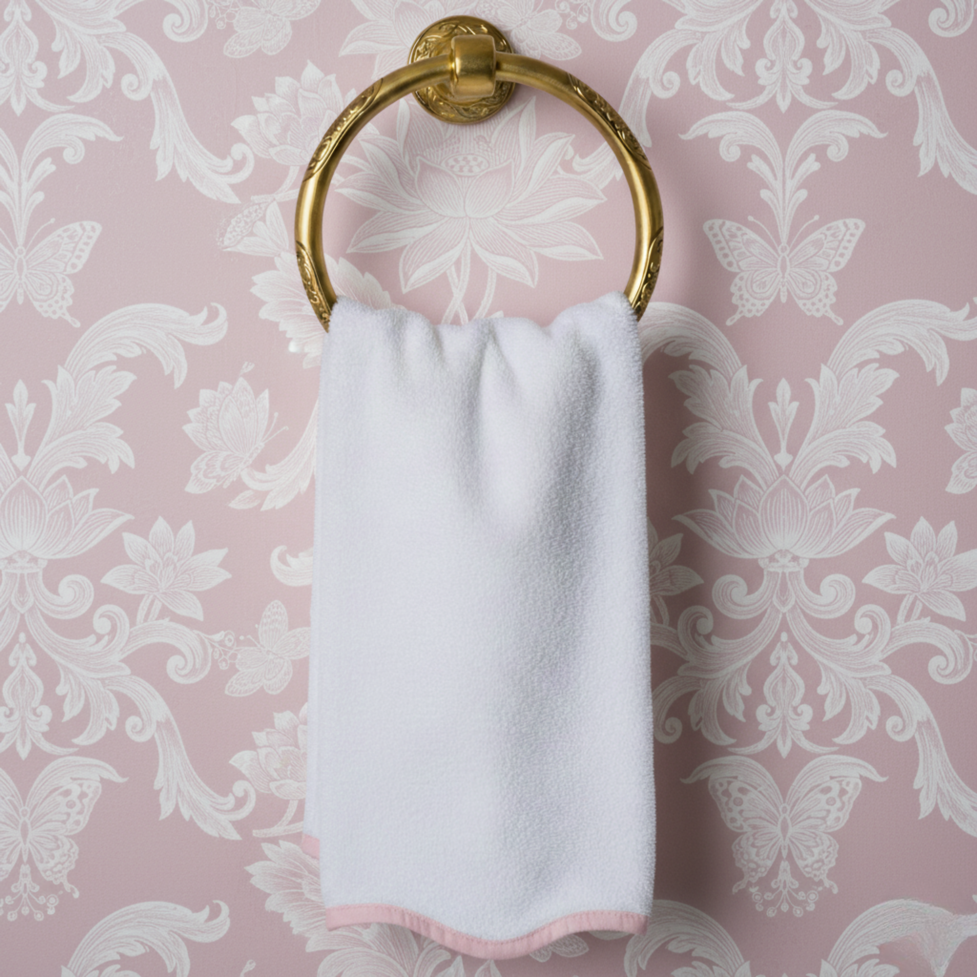 Lotus Linen – wholesale Badrumsmatta – Lyxig badrumsmatta i bomull med kammusselkanter94