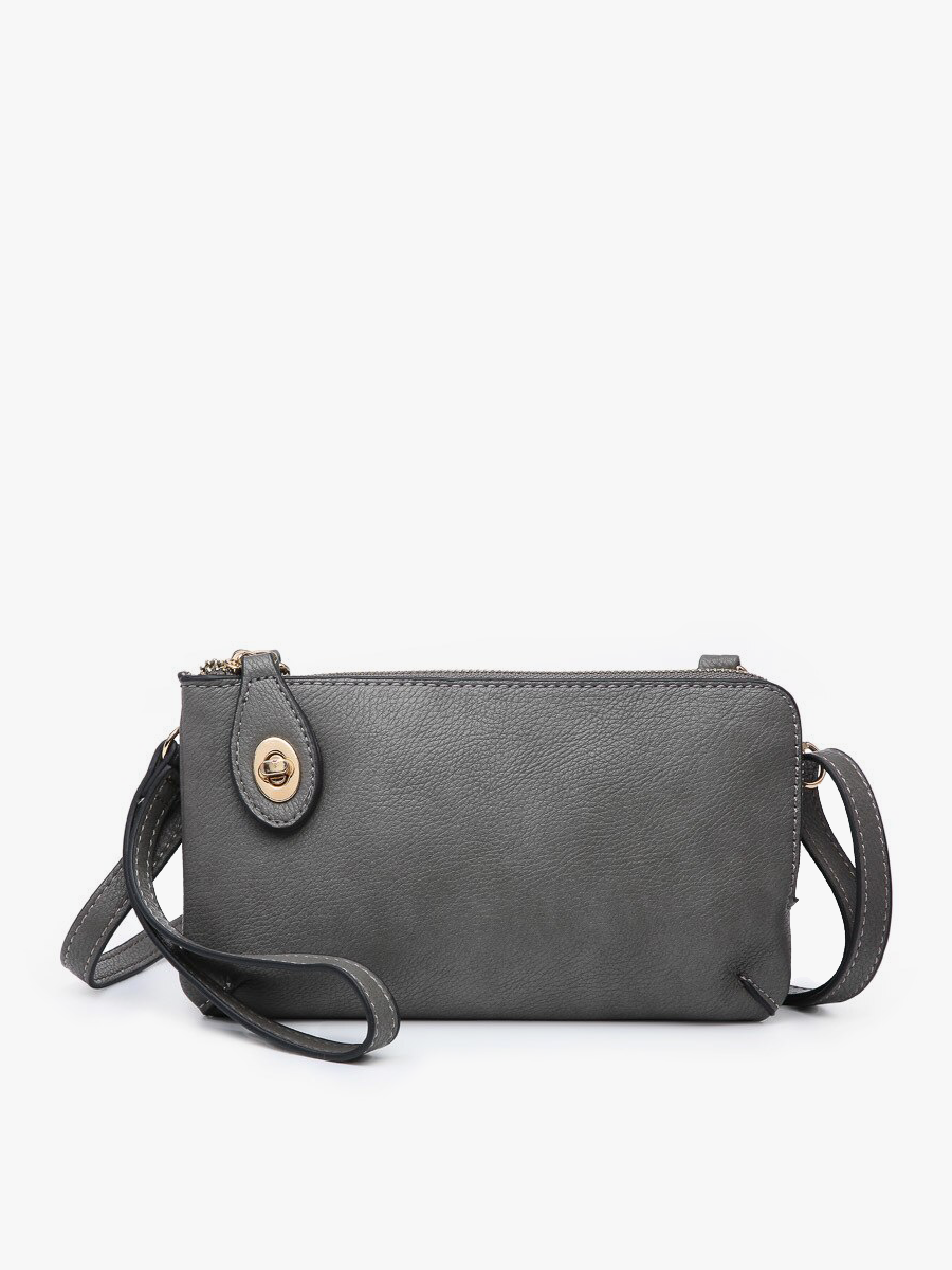 Jen & Co. – bolsa tiracolo - Mulher por atacado – M1818 Kendall Crossbody/pulseira com fecho de torção7